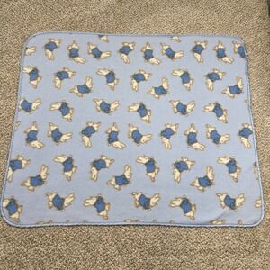 Vintage Beatrix Potter Peter Rabbit Quiltex Blanket
